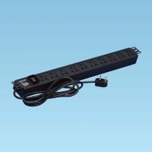 10-outlet UK-type PDU